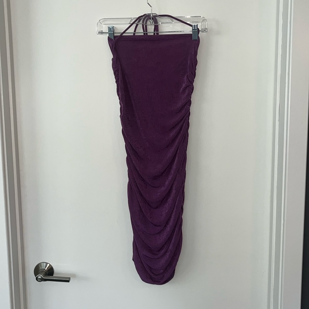 Purple Ruffled Princess Polly Dress